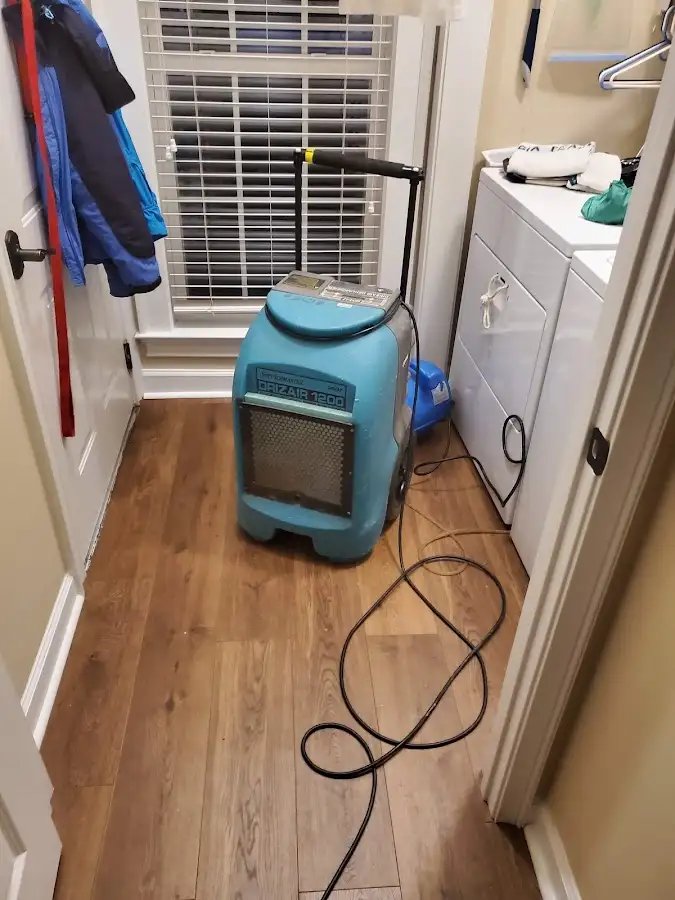 Commercial dehumidifier deployed for Flood Damage Cleanup in Ladson