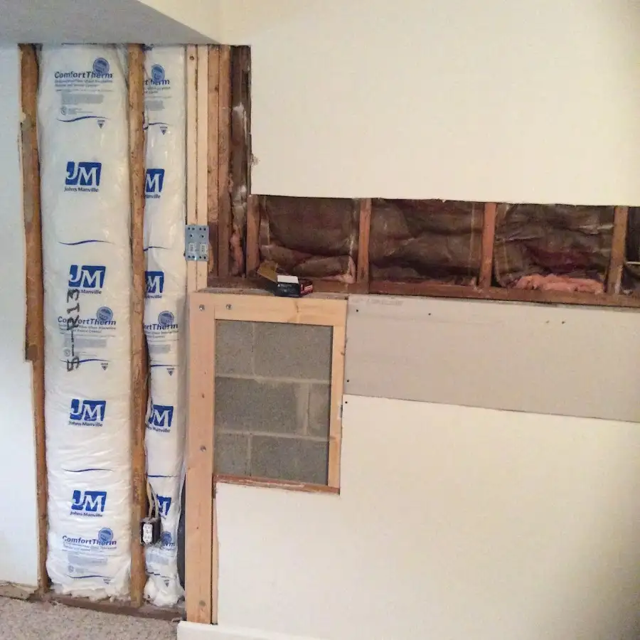 Wall insulation replacement during Structural Drying in Ladson